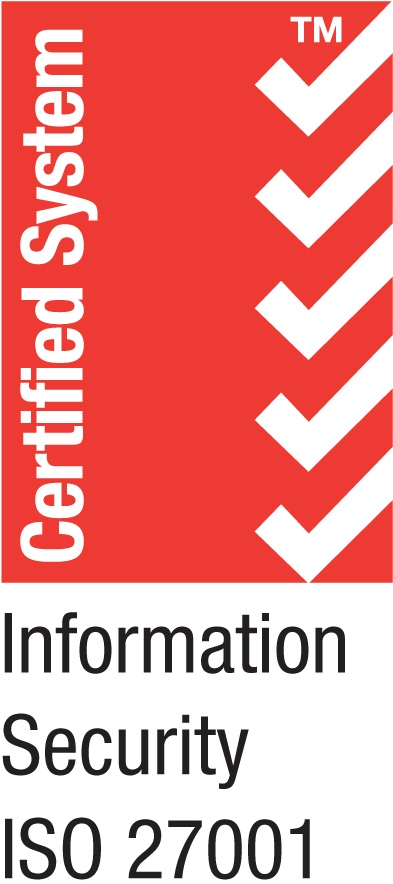 ISO 27001 certified system mark